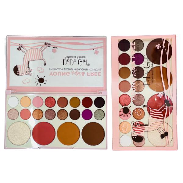 PALETA D3260A SOMBRAS + CONTORNO DODO GIRL