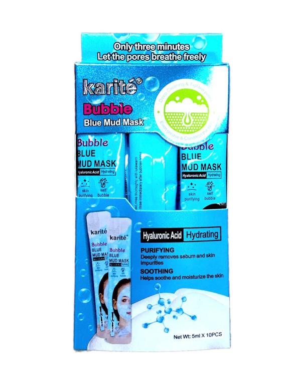 MASCARILLA BUBBLE 3 EN 1 KARITE