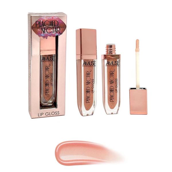 PEACHED NECTAR LIP GLOSS AMUSE