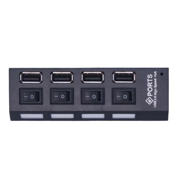 HUB 4 ENTRADAS PARA USB 2.0 COD 70189