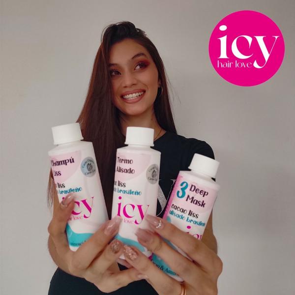 KIT CACAO LISS 3 PASOS ICY HAIR LOVE