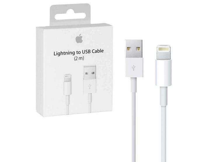 USB IPHONE DE USB A LIGHTNING 2M ORIGINAL