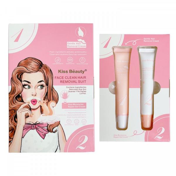 CREMA DEPILATORIA FACIAL KISS BEAUTY