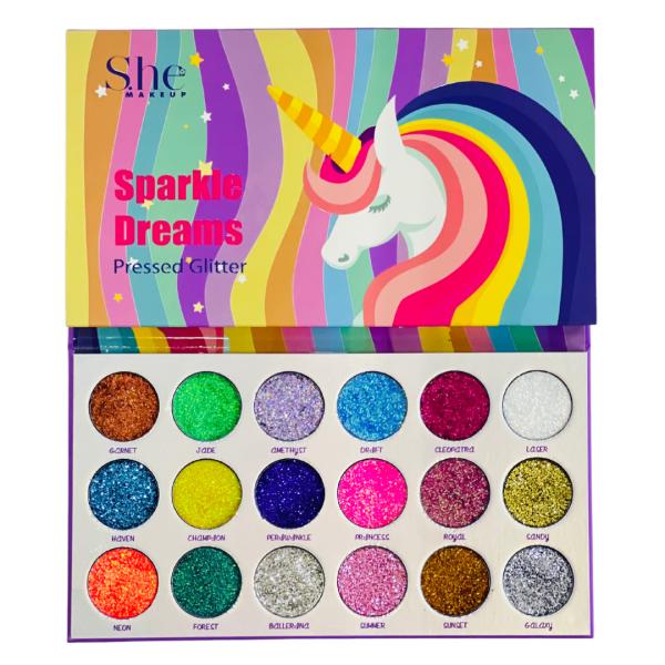 PALETA DE GLITTER SHE SPARKLE DREAMS
