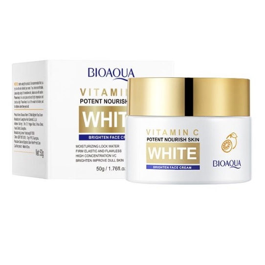CREMA FACIAL WHITE / VITAMINA C BIOAQUA