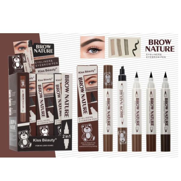 SIMULADOR DE MICROBLANDING Y DELINEADOR KISS BEAUTY