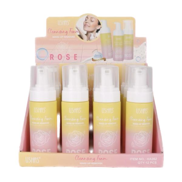 ESPUMA FACIAL ROSE USHAS