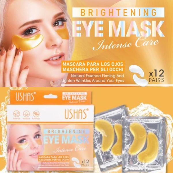 MASCARILLA PARA OJERAS USHAS SET 12 NARANJA