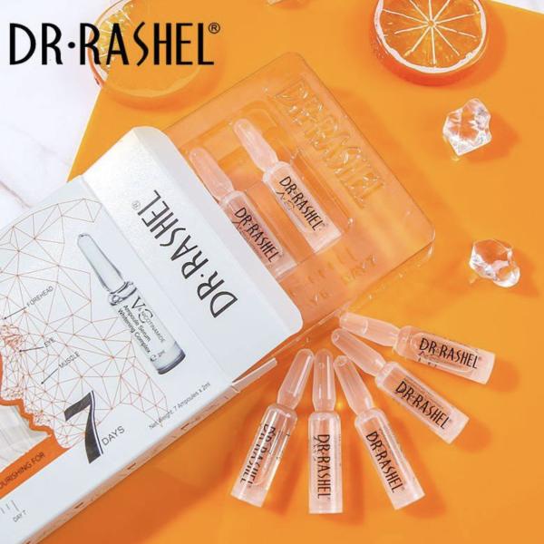 7 AMPOLLAS DE VITAMINA C Y NICOTINAMIDA DR RASHEL