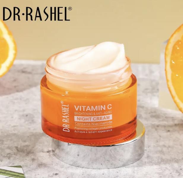 CREMA DE NOCHE VITAMINA C Y NIACINAMIDE DR RASHEL