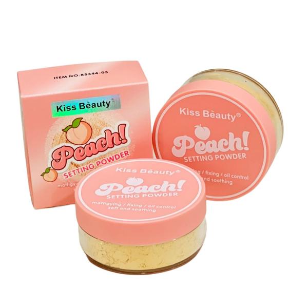 POLVO TRANSLUCIDO PEACH KISS BEAUTY