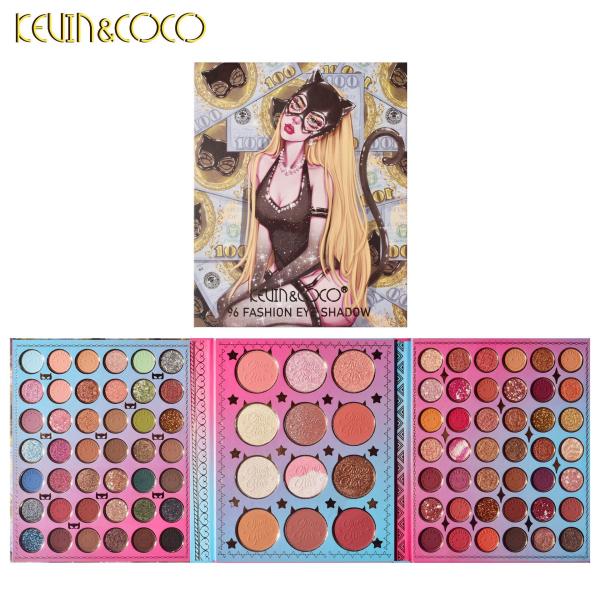 PALETA DE SOMBRAS 96 COLORES TONOS NUDE