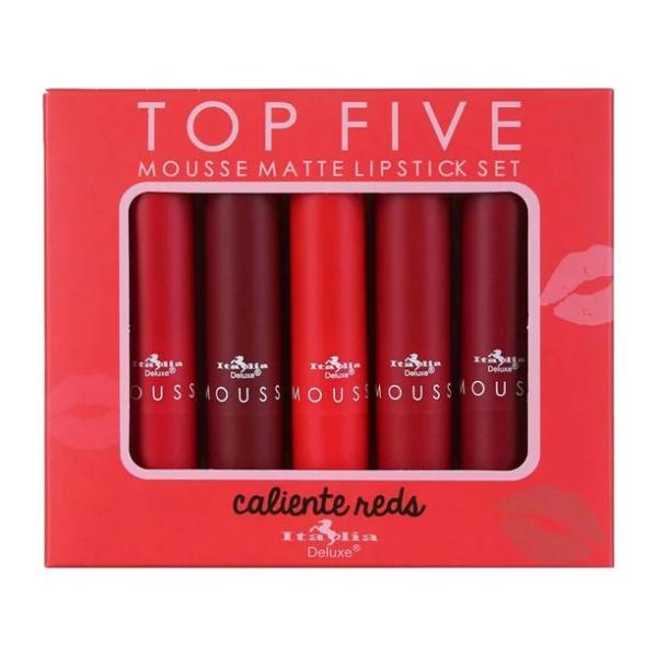 CAJA DE LABIALES CALIENTE REDS ITALIA DELUXE