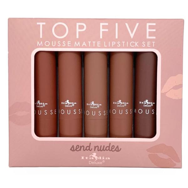 CAJA DE LABIALES SEND NUDES ITALIA DELUXE