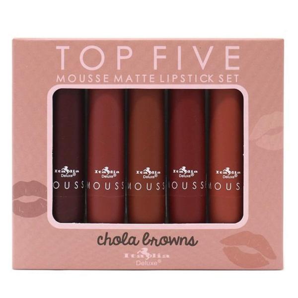 CAJA DE LABIALES CHOLA BROWNS ITALIA DELUXE