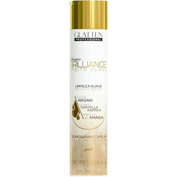 SHAMPOO BRILLO EFECTO GLOSS GLATTEN 300ML
