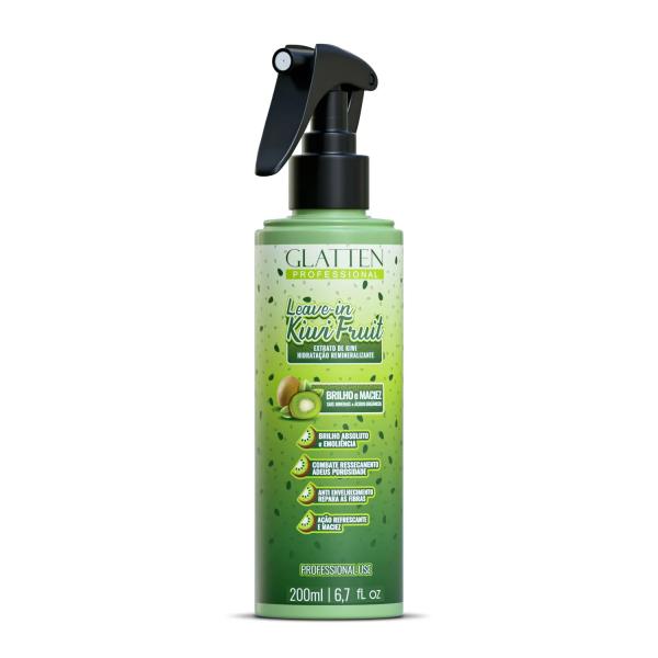TERMOPROTECTOR HIDRATACION Y BRILLO DE KIWI GLATTEN 200ML