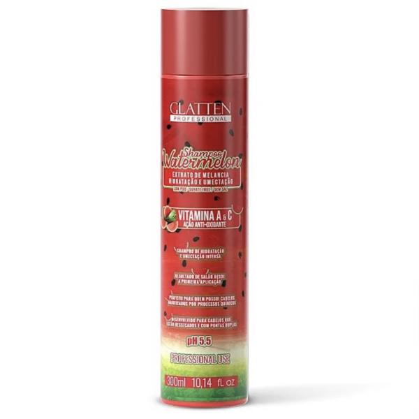 SHAMPOO ANTIOXIDANTE CON VITAMINA A Y C DE SANDIA GLATTEN 300ML