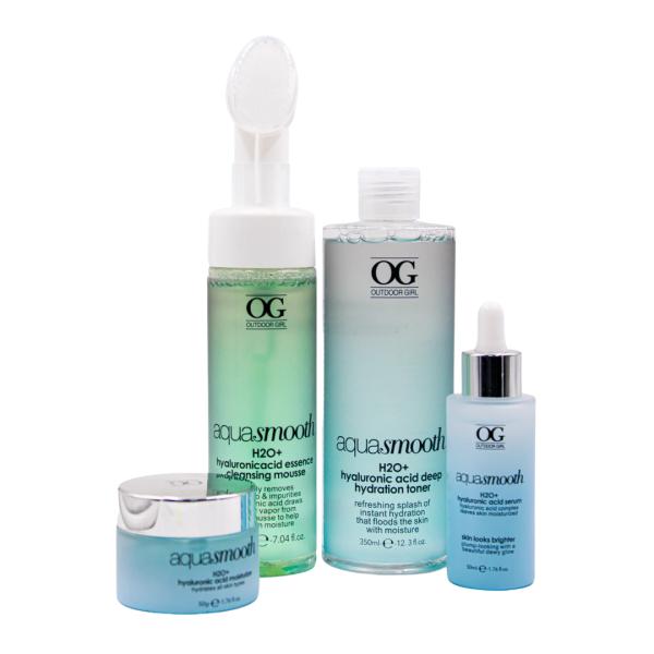 SET DE SKIN CARE AQUA SMOOTH OG COSMETICS