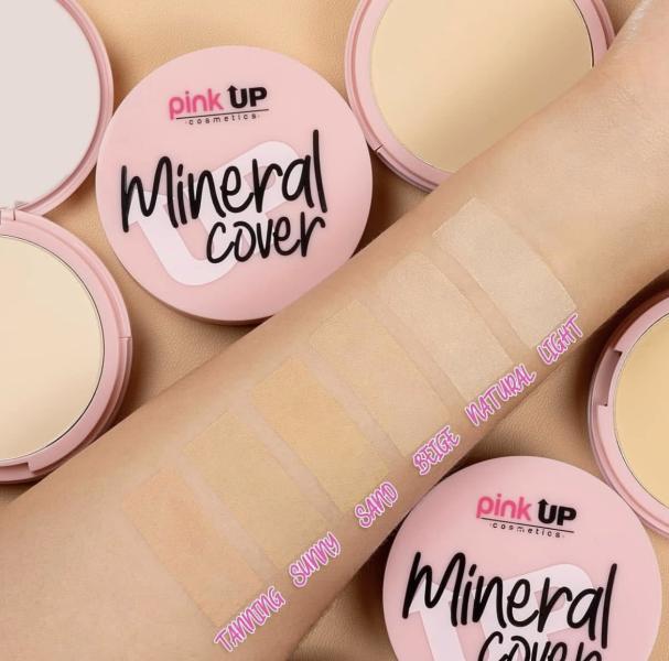 POLVO COMPACTO MINERAL COVER PINK UP