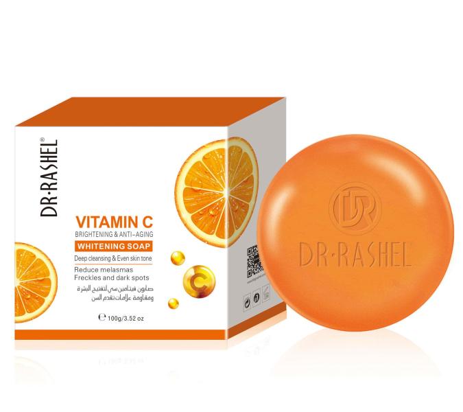 JABON FACIAL EN BARRA VITAMINA C DR RASHEL
