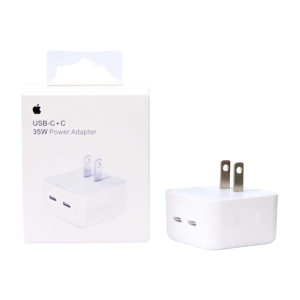 CUBO DOBLE ORIGINAL 35W TIPO C APPLE