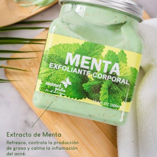 EXFOLIANTE CORPORAL DE MENTA MONET
