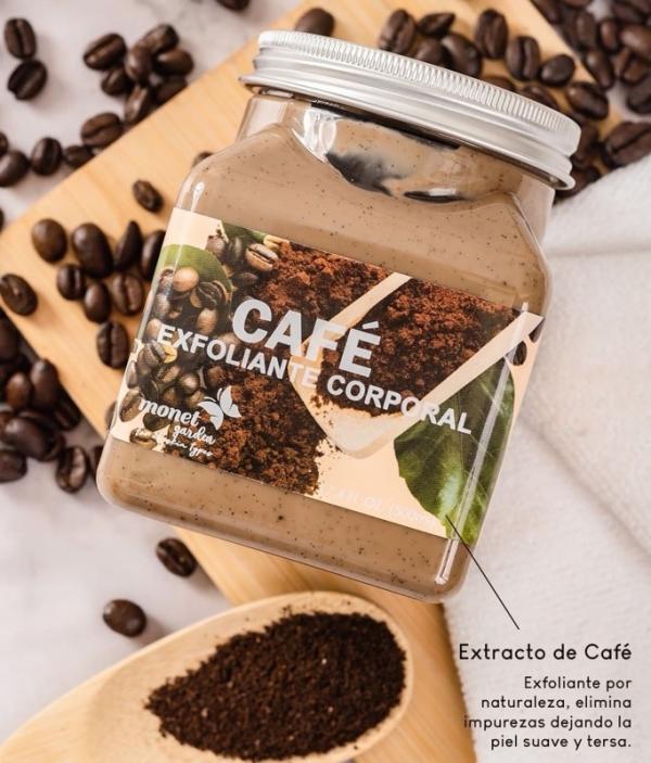 EXFOLIANTE CORPORAL DE CAFE MONET