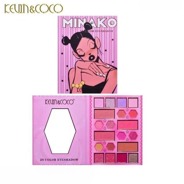 PALETA DE SOMRAS DE NINA 20 COLORES KEVIN Y COCO