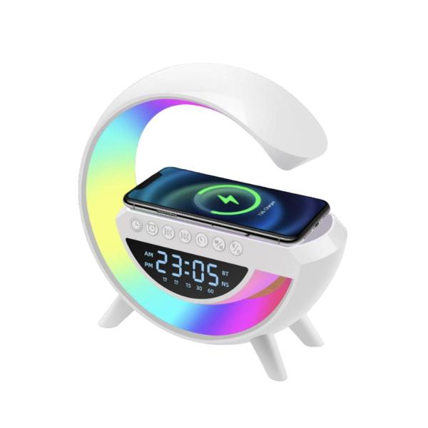PARLANTE EN ESPIRAL CON RELOJ