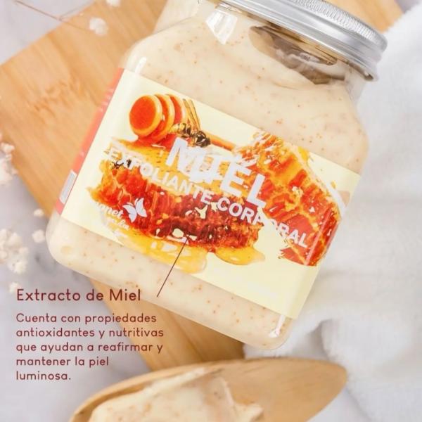 EXFOLIANTE CORPORAL DE MIEL MONET