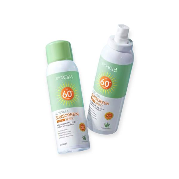 BLOQUEADOR SOLAR EN SPRAY 60SPF BIOAQUA