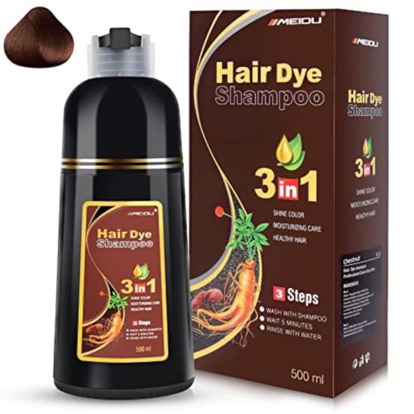 HAIR DYE SHAMPOO 3 EN 1
