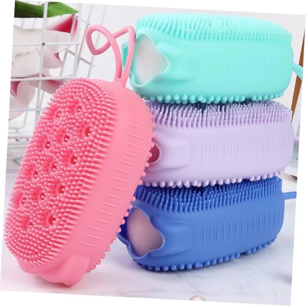 ESPONJA DE SILICON PARA DUCHA