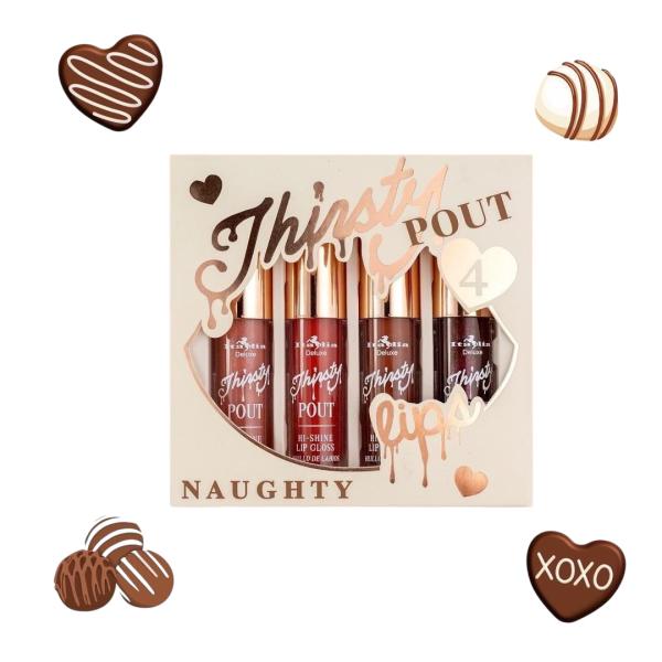 SET THIRSTY POUT 4 NAUGHTY ITALIA DELUXE