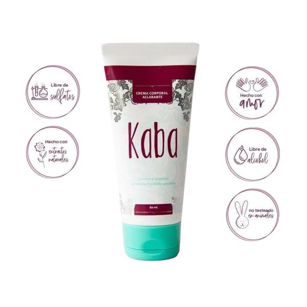 CREMA CORPORAL ACLARANTE KABA