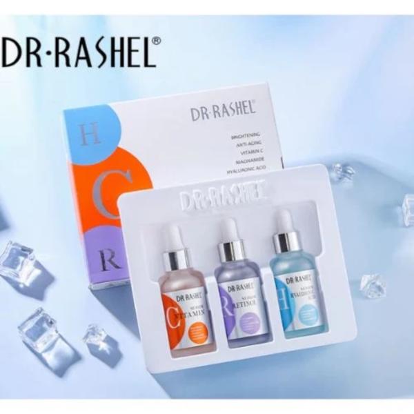 KIT DE 3 SERUMS DR RASHEL (VITAMINA C RETINOL Y ACIDO HIALURONICO )