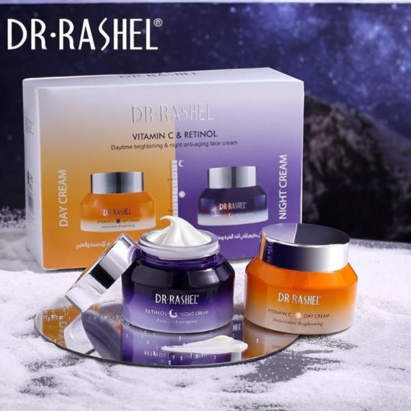 DUO DE CREMAS RETINOL Y VITAMINA C DR RASHEL