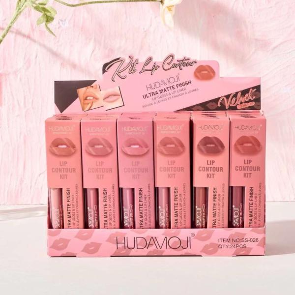 LIP COMBO VELVET HUDAVIOJI