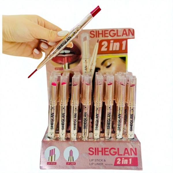 LAPIZ DELINEADOR + LABIAL MATTE SIHEGLAN