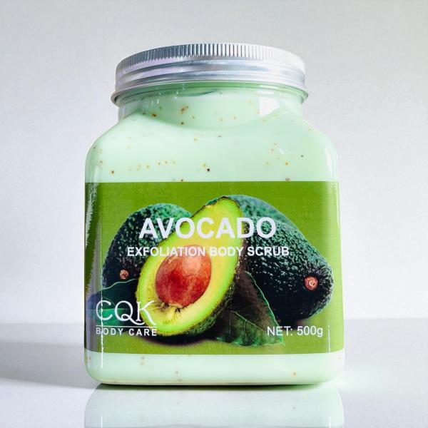EXFOLIANTE CORPORAL REPARADOR DE AGUACATE CQK