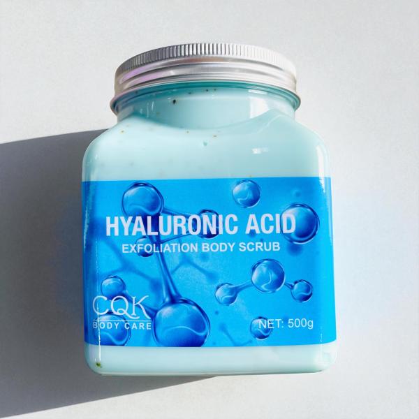 EXFOLIANTE CORPORAL HIDRATANTE DE ACIDO HIALURONICO CQK