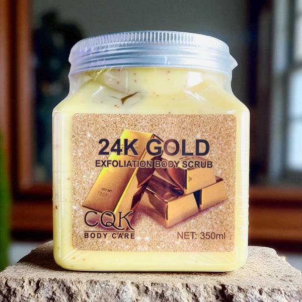 EXFOLIANTE CORPORAL ILUMINADOR 24K CQK
