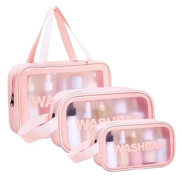 TRIO DE COSMETIQUERAS WASHBAG