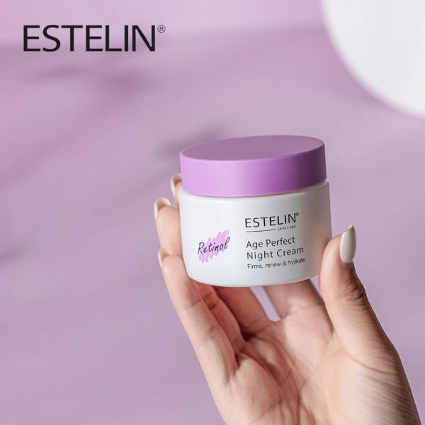 CREMA FACIAL REPARADORA DE NOCHE RETINOL ESTELIN