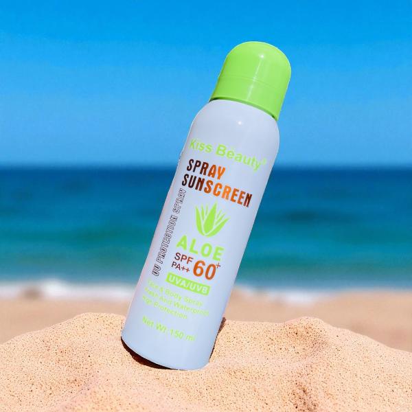 BLOQUEADOR FACIAL EN SPRAY ALOE VERA KISS BEAUTY