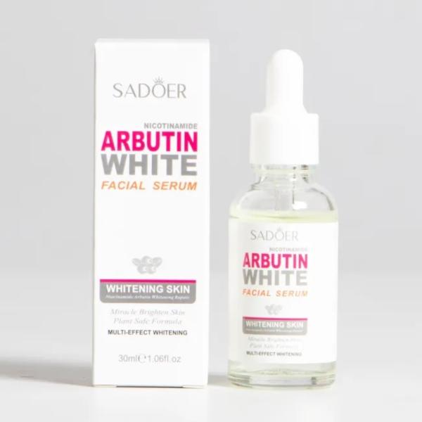 SERUM FACIAL BLANQUEADOR CON NIACINAMIDA Y ARBUIN SADOER