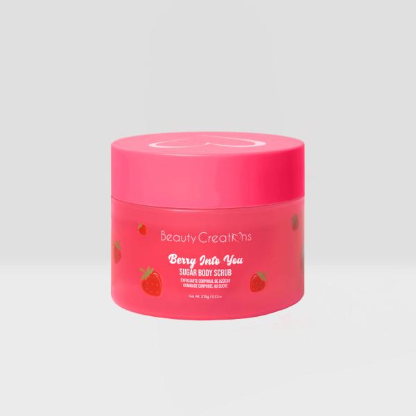EXFOLIANTE CORPORAL HIDRATANTE FRESA BEAURY CREATIONS