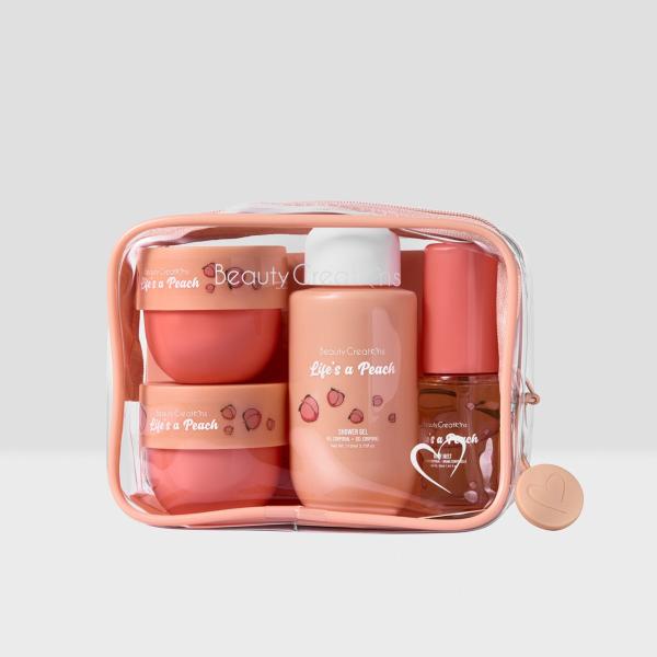 KIT DE VIAJE CUIDADO CORPORAL MELOCOTON BEAUTY CREATIONS