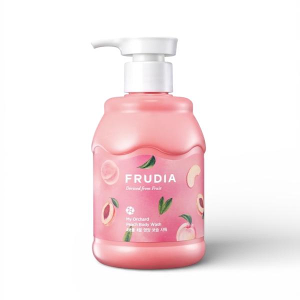 GEL DE BA&Ntilde;O CORPORAL ESENCIA DE MELOCOTON 350ML FRUDIA